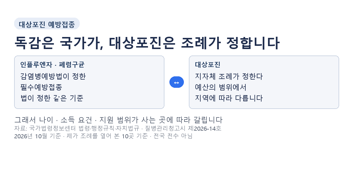 대상포진 예방접종, 독감과 달리 동네마다 지원이 갈리는 이유